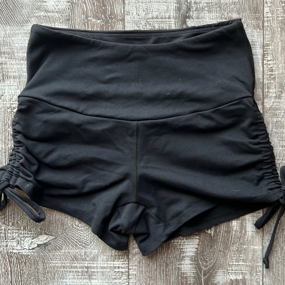 Black small Ryderwear scrunch bum shorts